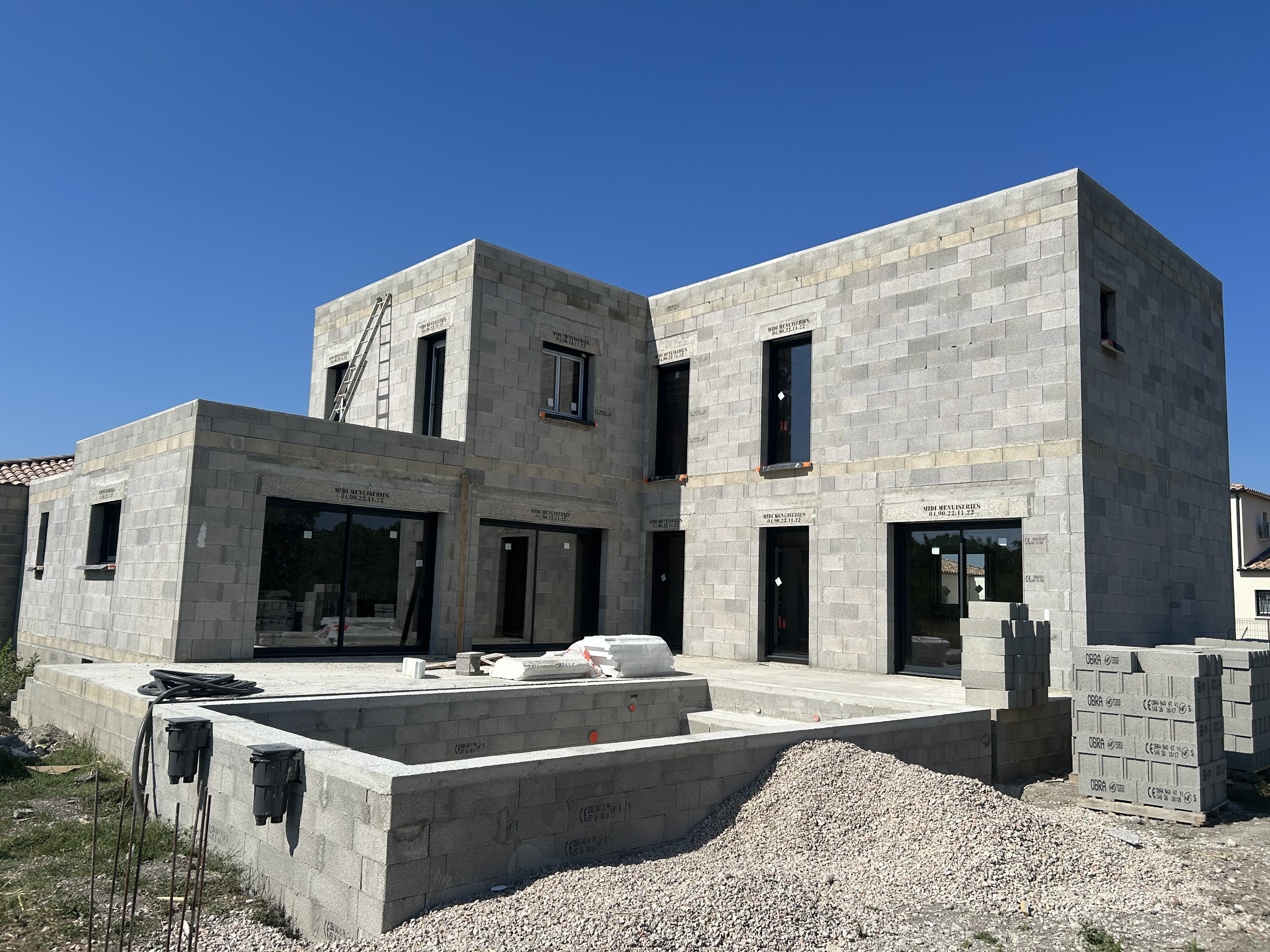 Construction de maison en parpaings